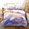 Yoisaki Kanade Bedding Set Cartoon Anime Three-Piece Set Adult Kid Bedroom Three-Piece Suit Kawaii Girl Colcha De Verano Ca