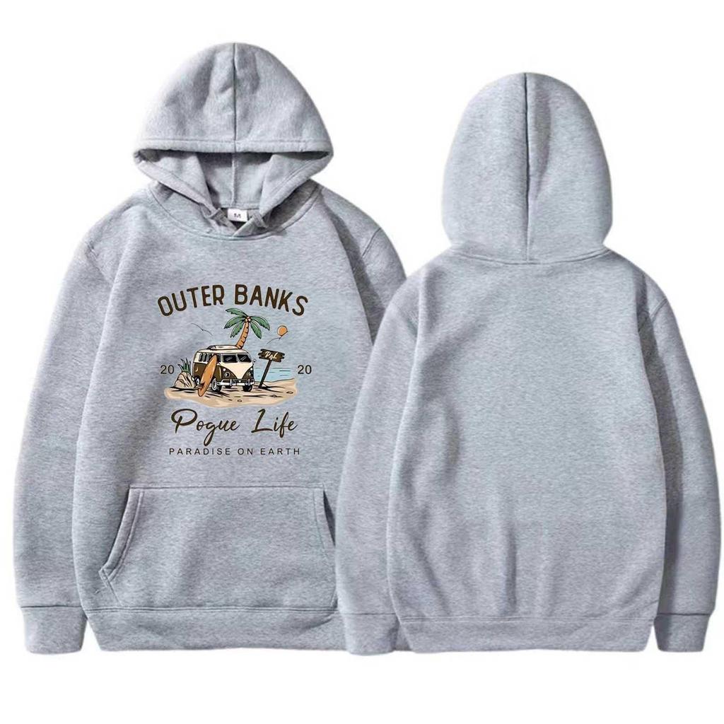 Hanorac de damă, cu decolteu O, cu mânecă lungă, imprimat, de culoare uni