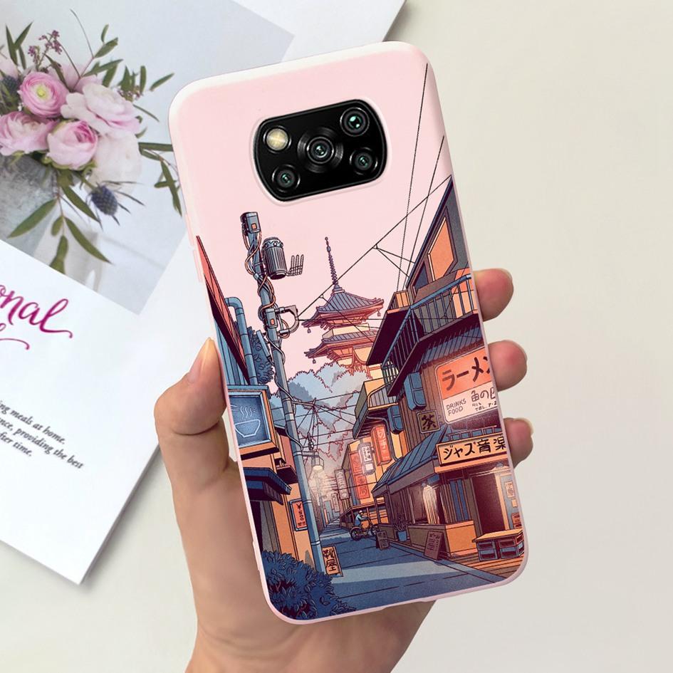 Case For Xiaomi Poco X3 Pro NFC Phone Cover Lovely Dinoaur Butterfly Silicone Soft Cases For Xiaomi Poco X3 GT X3Pro X3NFC Coque