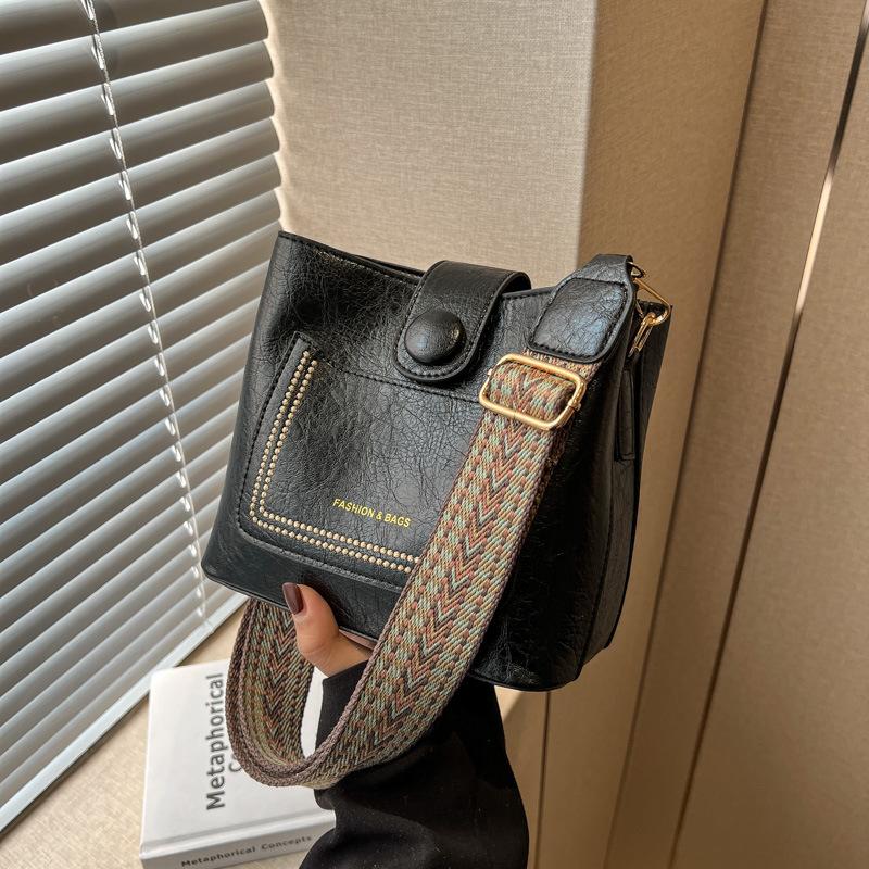 

Модные сумки-ведра большой вместимости для женщин, новые повседневные портативные сумки-мессенджеры через плечо