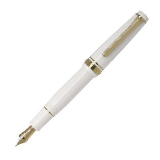 

Sailor Professional gear Slim Mini Sapporo BENI WHITE MF Nib 11-1503-310 with Converter