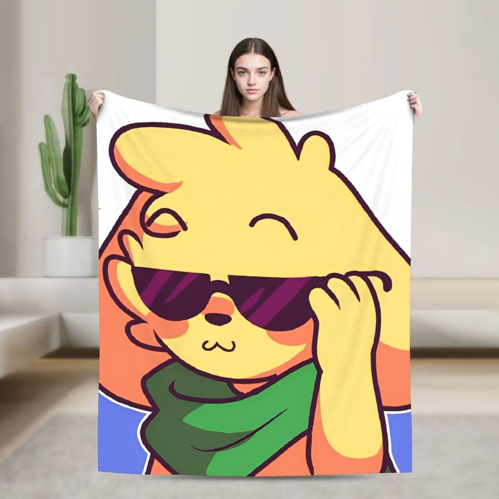 Weiche warme Decke Picknick Mikecracked Mikes Überwurfdecke Flanell Tagesdecke Für Draußen Bequeme Sofa-Bettdecke