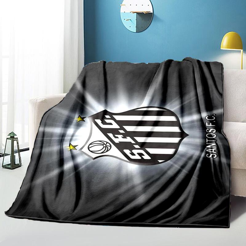 Fc Crest Design Printed Throws Blanket Soft Flannel Blankets for Couch Bed Gifts for Men Women Picnic Blanket Christmas Gifts
