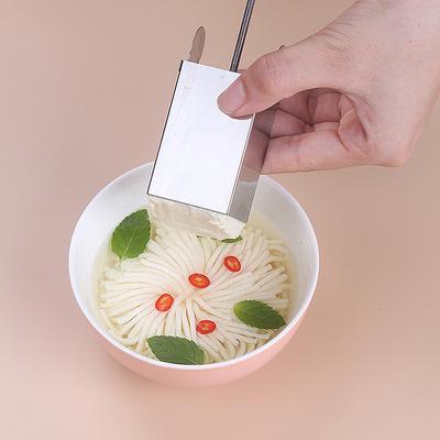 Kreative Edelstahl Tofu Zerkleinerungsform DIY Manueller Tofu Schneider Halter Schneller Schneider Chrysanthemen Tofu Schneidewerkzeug