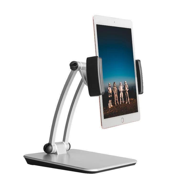 Aluminum Desktop Tablet Stand With 360 Rotation Foldable Design IPad Mini 4-11 Inch Tablets