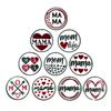 Round-shape Ornaments Resin Casting Silicone Mold Woman Keychain Decorative Pendant Jewelry Mold for DIY Crafts