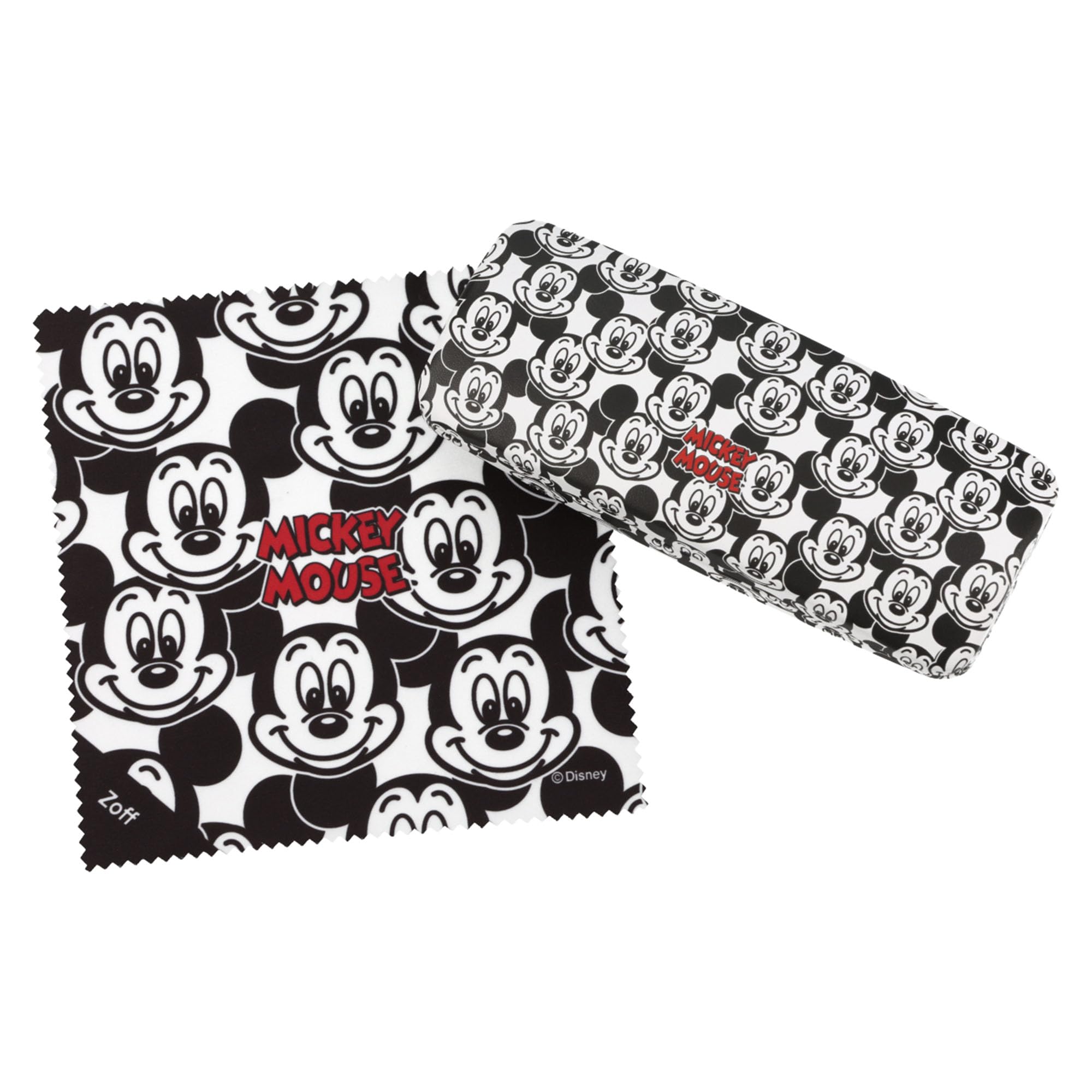 

Футляр для очков салфетка для очков Disney Collection создано Микки Футляр для очков Футляр для солнцезащитных очков Disney Retro Mickey Товары с Микки Маусом Милые [Zoff] &