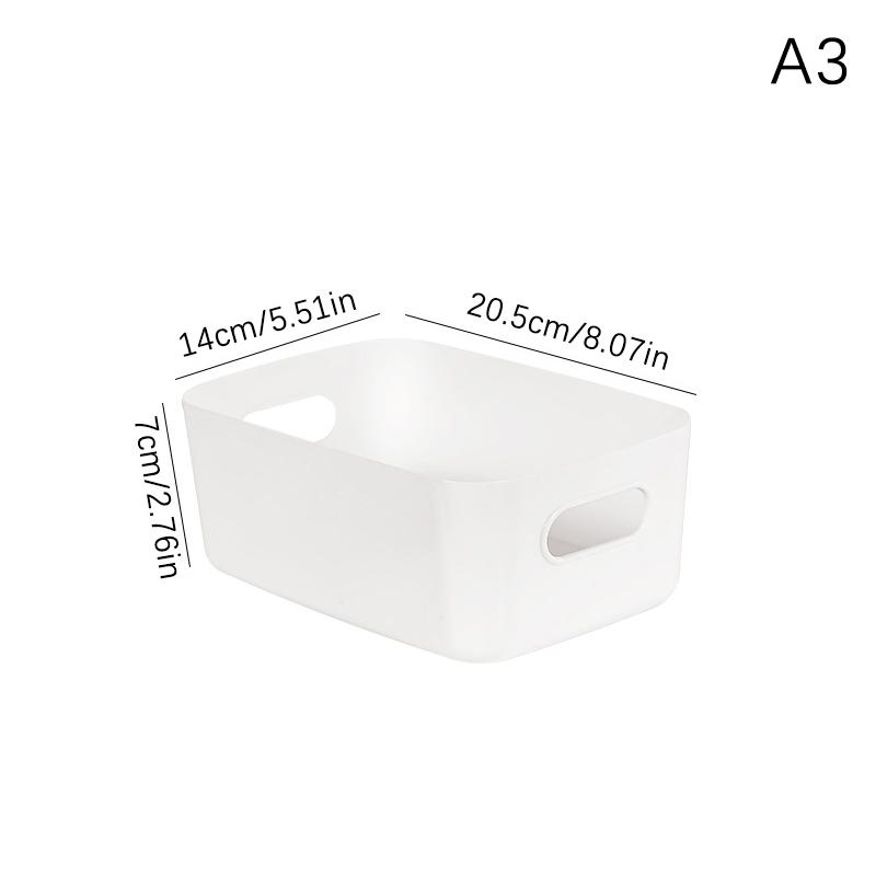 Desktop Storage Box 3 Sizes Large Capacity Cosmetic Makeup Tools Storage Box Stationery Underwear Card Phone Case Storage Box