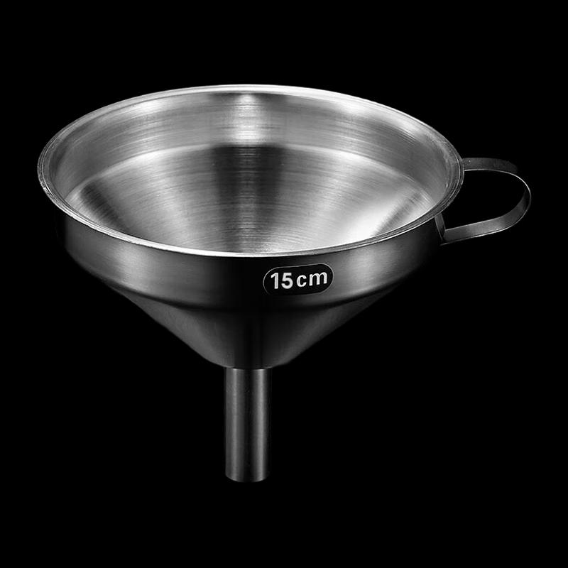 

NHZHIW Stainless Steel Funnel with Fine Mesh Filter