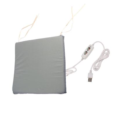 Podgrzewana podkładka do siedzenia USB 3 ustawienia temperatury antypoślizgowa poduszka grzewcza na krzesło biurowe na zimę