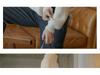 Women's Thick Knit High Neck Retro Sweater for Autumn and Winter.