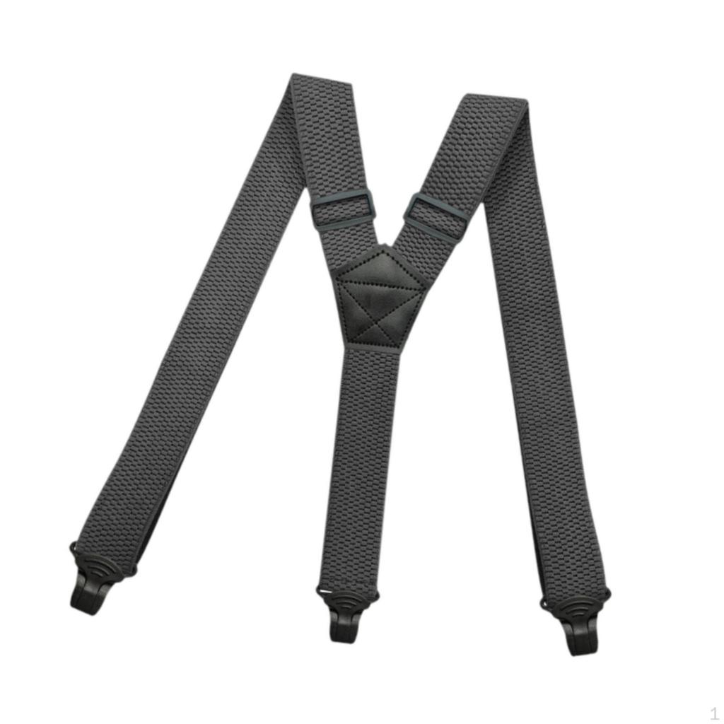 Hidden Suspenders for Belt Loops under Clothes 3 Clips Suspender