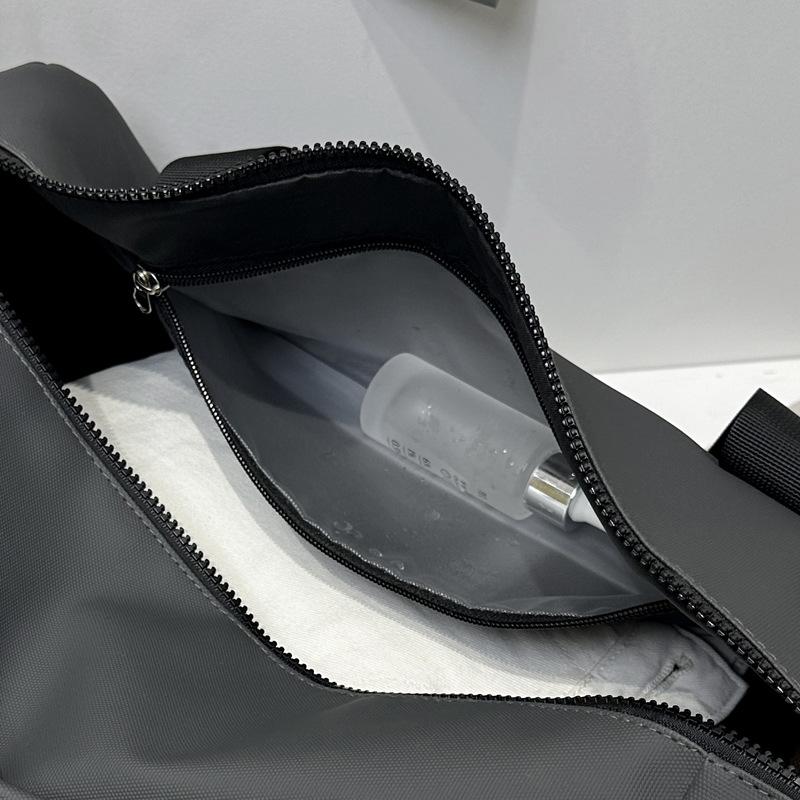 Large capacity travel bag can be set with tie rod independent shoe space multi-functional luggage training fitness yoga boarding bag