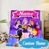 Custom Name Fantasy Night Trio K-Pop Blanket bed sofa Blanket Flannel Blanket for Camping, Hiking, Picnic Essentials,gift for Fan family