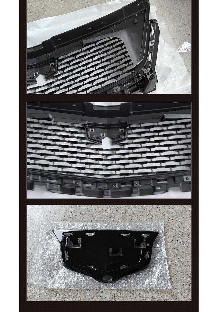 Luxury Front Grille for Cadillac XT6 with Camera Hole