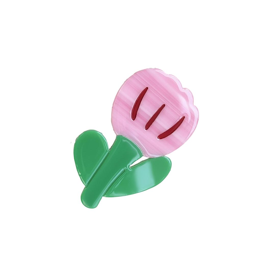 Cartoon Theme Hair Clip Acrylic Side Barrette Hair Styling Accessories For Women Girl Party and Everyday Wear
