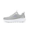 Women's GO Series Women Gray Low Top Running Shoes Comfortable Shock Absorbent 897926-GYLV