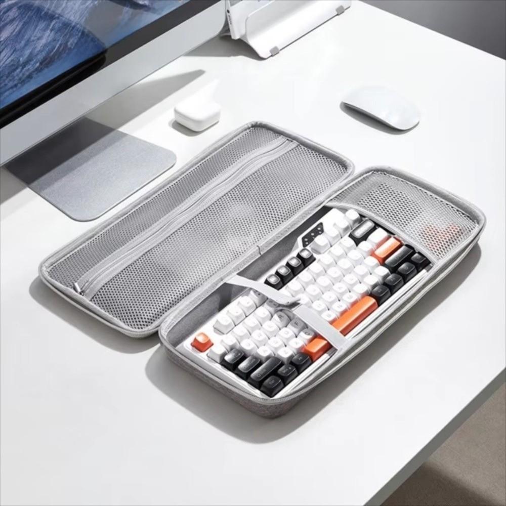 Hard Shell Mouse Organizer Case EVA Travel Protective Case Simple Keyboard Storage Bag