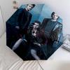 Twilight Saga Romance Automatic Umbrella - Suitable Travel Outdoor Portable Umbrella Birthday Gift Daily Essentials