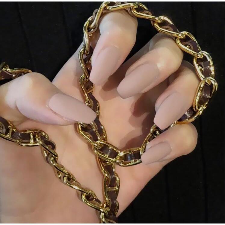 Înghețat scurt Balet Culoare nouă Culoare uni Uzură unghie Produs finit Unghie falsă Petic pentru unghii Petic pentru unghii detașabil