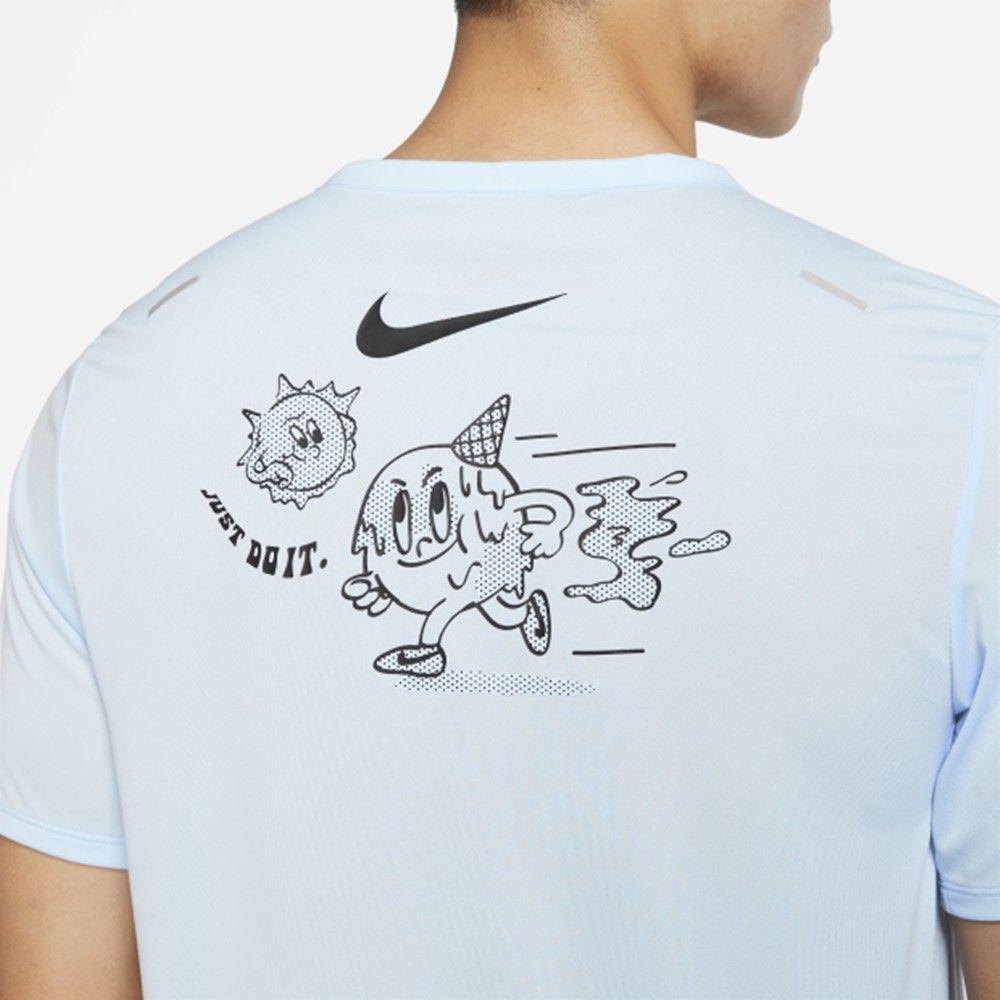 New Nike Set in Sleeve T Shirt Men's Blue DX6146-441