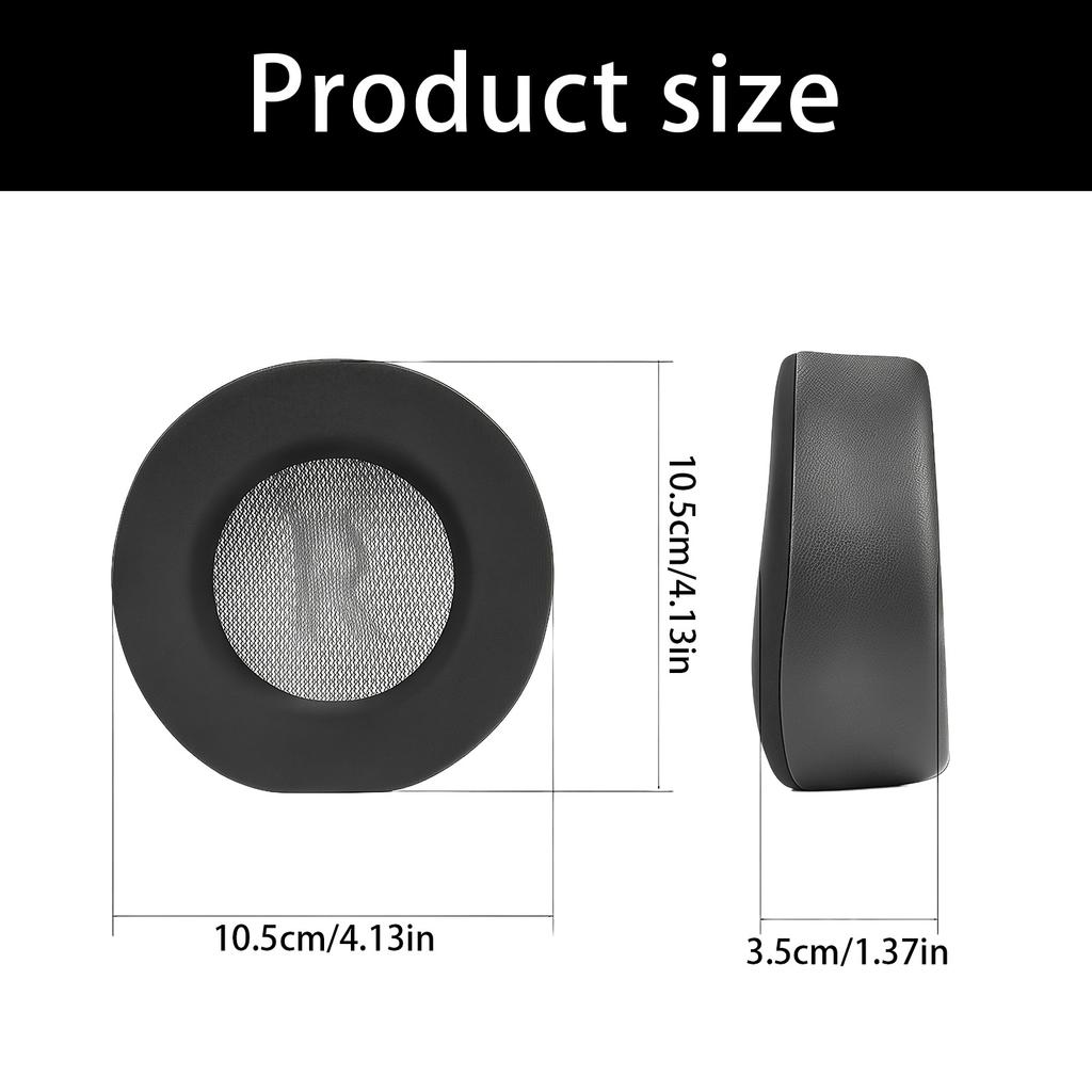 Thin Ice Feeling Earpads Compatible for VirtuosoMAX/VirtuosoPRO Headsets Earmuff Earcups Improved Airflow Design
