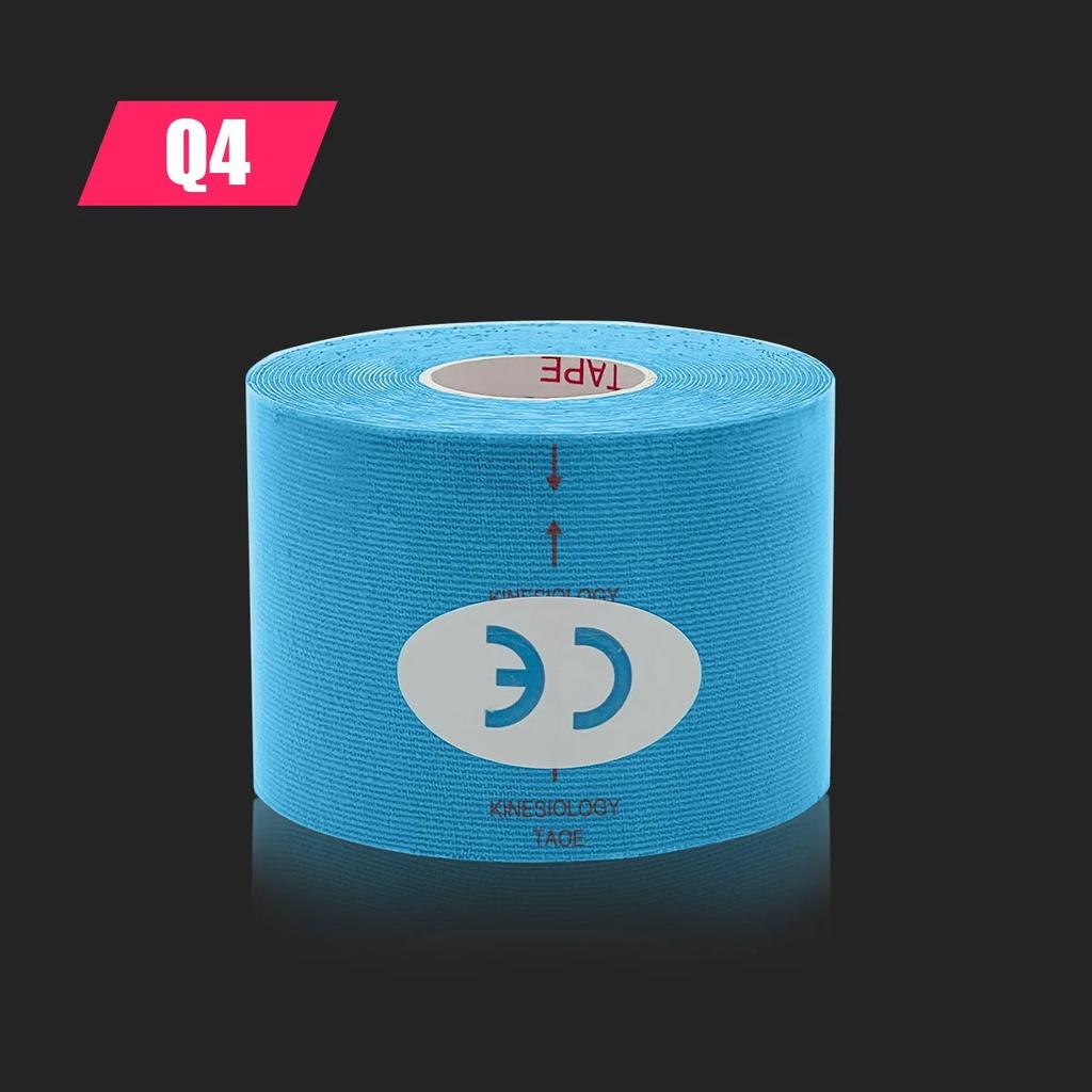 1Pcs Waterproof Kinesiology Tape for Sports Muscle Recovery Pain Relief Athletic Bandage Tennis Gym Protector Strapping