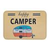 Personalized Happy Camper Doormat Mat Anti-Slip Camping Life Bathroom Kitchen Toilet Rug Carpet 40*60cm