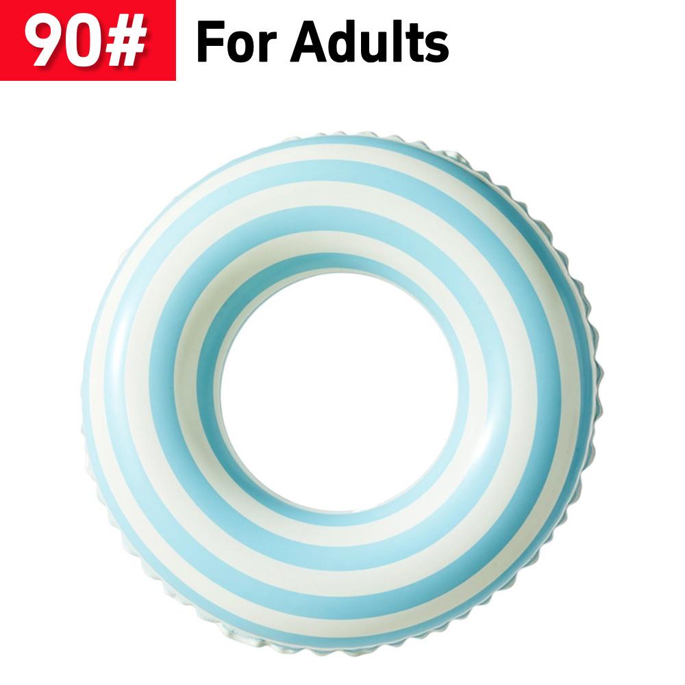 Thickened Swim Ring Float with Handle Swimming Circle Swimming Ring for Kids Adults for Swimming Pool Party Decorations