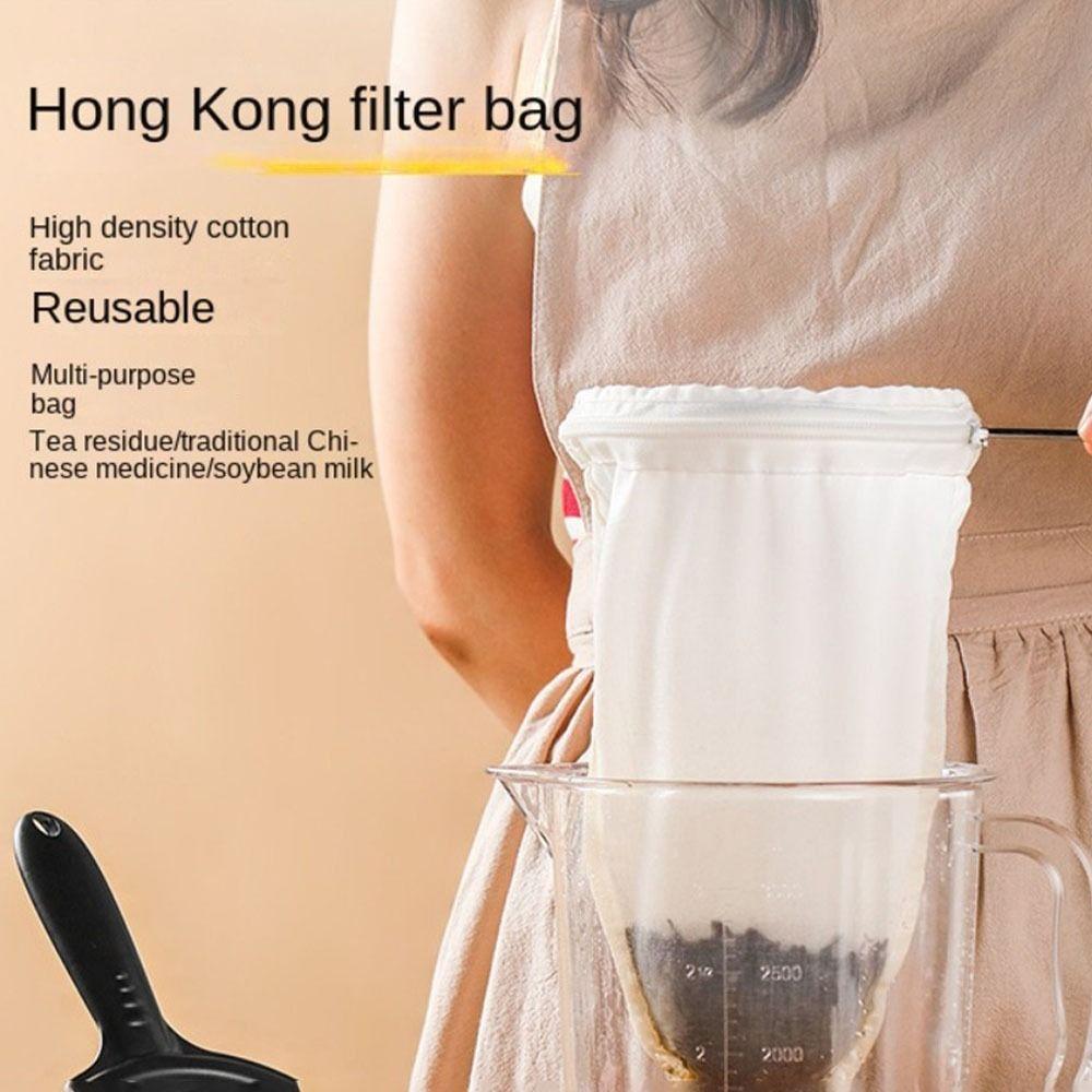 Reusable Steel Ring Filter Bag Kitchen Supplies Coffee Machine Drip Filter Bags