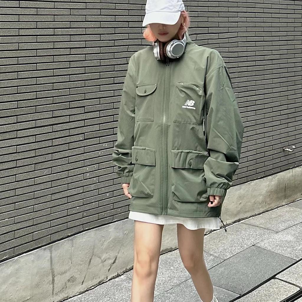 New Balance Jackets Coats Men's Green (Unisex) Jackets AMJ31322 DON