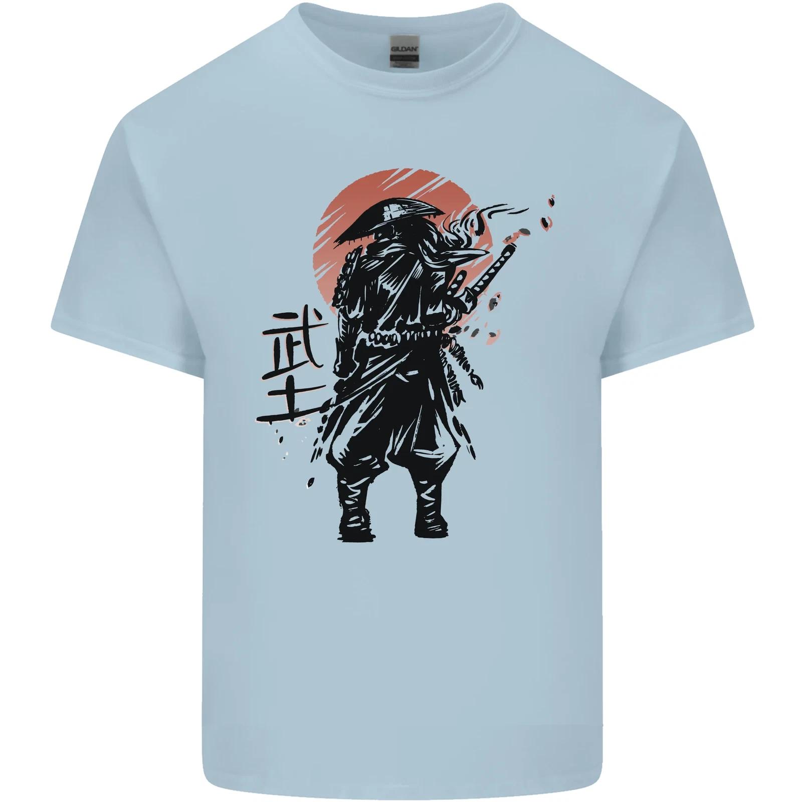 Samurai Sun MMA Warrior Kids T-Shirt Childrens 2XL