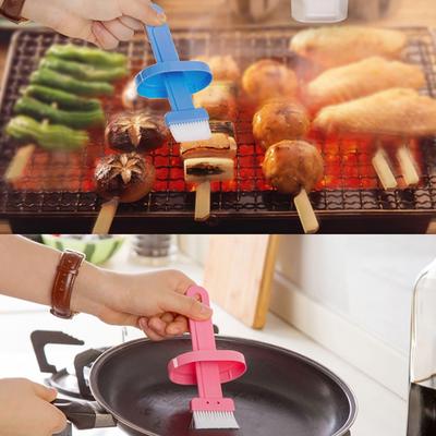Silicone BBQ Brush Barbecue Cleaning Brush Baking Bread Cooking Oil Cream Tool