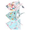 3pcs Pet Dog Bandana Washable Puppy Cat Neck Scarf Collar Triangle Neckerchief Supplies L