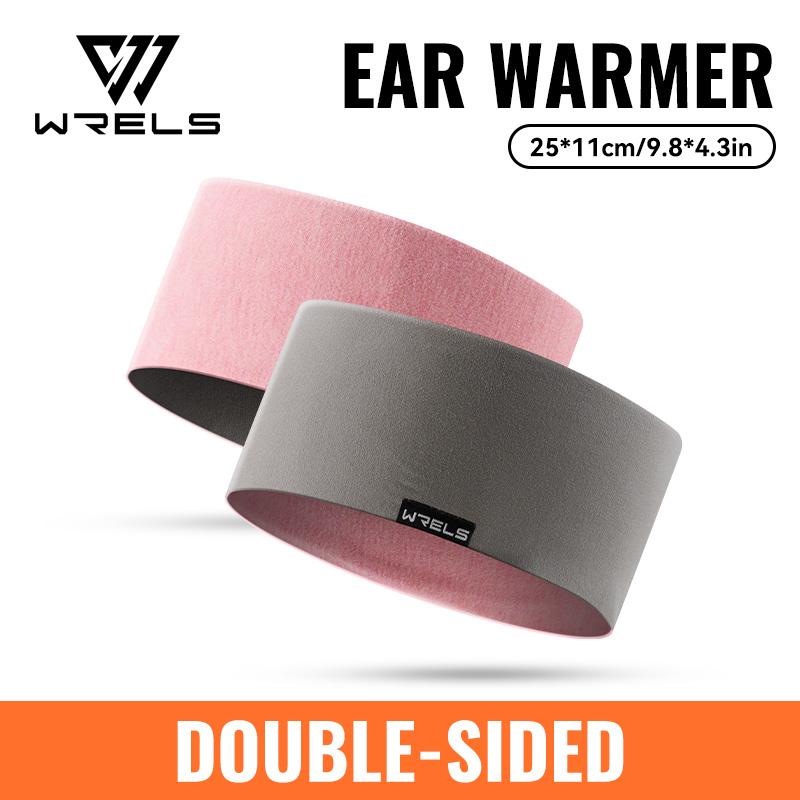WRELS Ear Warmers Headband Fleece Earmuffs Winter Ear Covers Running Wicking Ski Sport Headband for Women Men Headband Ear Muffs