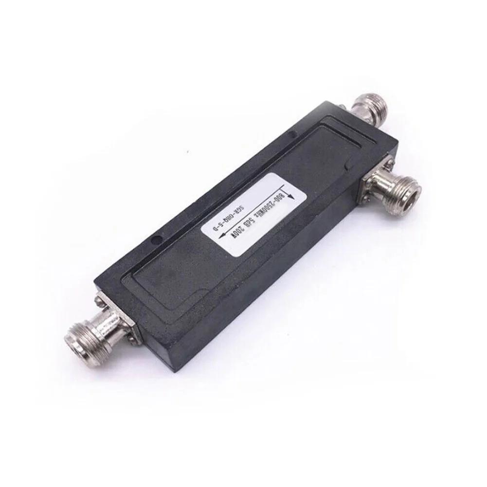 N-Type Female RF Coaxial Directional Coupler 800-2500MHz 200W 5dB~40dB For Indoor Distribution Systems Coupler Signal Amp Lifier