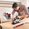 Circular Saw Track Guide Adjustable cutting machine base rail Clamp Base Aluminum alloy Woodworking Cutter Attachment