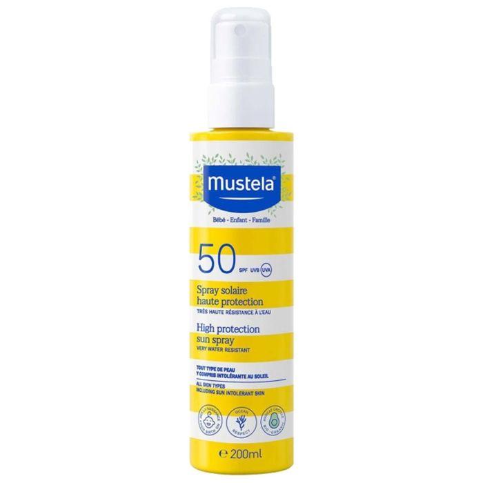 Mustela Spray Solaire Haute Protection Spf50 200 ml