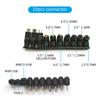 Power Dc Plug Converter 810pcs Female Connector 55mm21mm Elbow Plug Converter 55mm17mm Micro Usb Socket Adapter