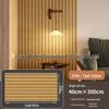 3D Waterproof Self-Adhesive Grille Wall Sticker – Moisture-Proof Stereo Imitation Wall Panel Wallpaper
