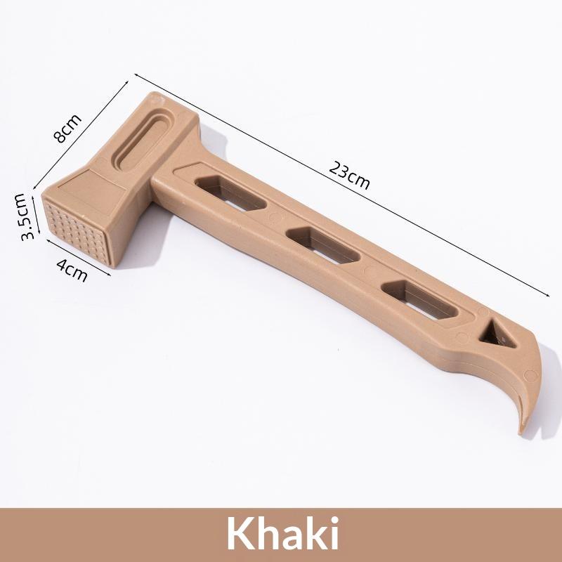Outdoor Light Weight Hammer Solid Color Pulling Nail Hammer For Camping Portable Ceiling Tent Ground Nail Hammer Tools