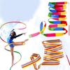 Dance Ribbons Streamers Colorful Gymnastic Dance Ribbons, Dancing Ribbons Stick for Streamers Rhythmic with Twirling Rod