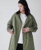 WEGO Unisex Mod Kabát do chladného počasí Dlouhý Vojenský Nadměrný Volný Střih Khaki Pánský Kabát, Svrchní oděv, Oblečení, Kabát, Styl, Silueta, Střih, Podzimní/Zimní Oblečení,