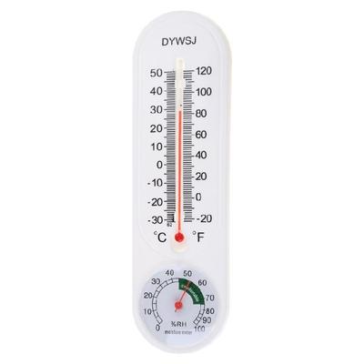 Wandthermometer Raumthermometer Hygrometer Feuchtigkeitsmesser Messgerät ℃/℉ für Zuhause
