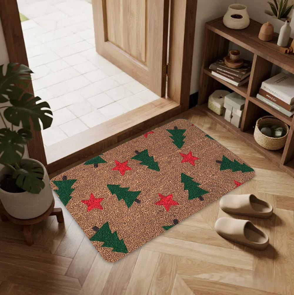 

Colorful Heart Pattern Doormat with Love Phrases Non-Slip Entrance Mat for Valentine Home Decor Welcome Rug for Porch 40x60CM
