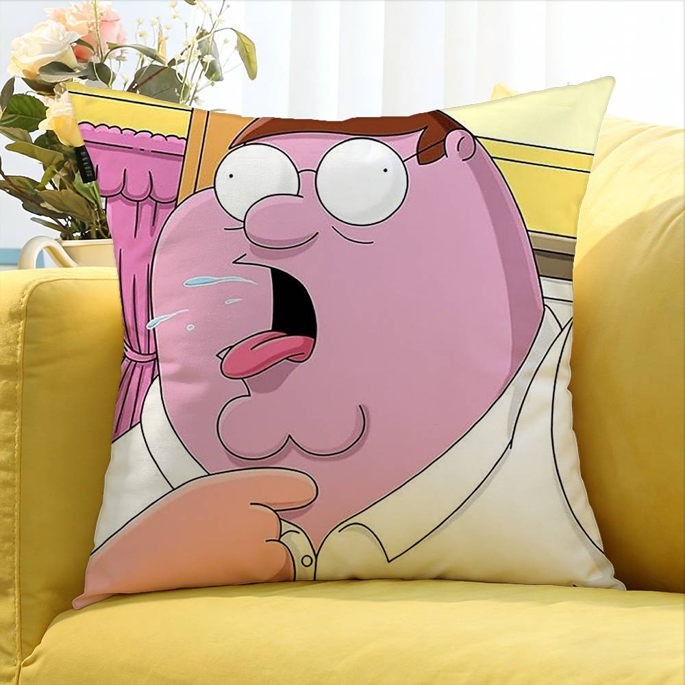 Guy PPeter GriffinS Various Sizes Square Pillow Case For Car Home Bedchamber Decor