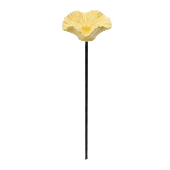 Harz Blume Gartenstab Bienen Tränke Hof Kunststab Outdoor Dekoration Bestäuber Wasserspender für Bienen Schmetterlinge Weg Blumenbeet Dekoration