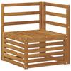 Outdoor Sofa Set 7 Pcs Natural Solid Acacia Wood