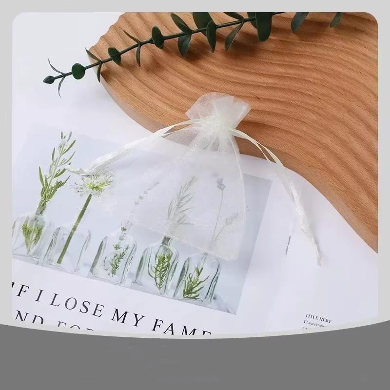 100pcs 7x9cm String Makeup Bag Colorful Drawstring Bag Jewelry Packaging Bags Wedding Gift Storage Drawstring Pouches