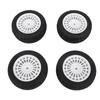 4PCS 1Celsius10 On Road   Car Tires Convert 1Celsius16   Tires 75x28mm Car Tyres Multi Spoke Vented Symmetrical Pattern